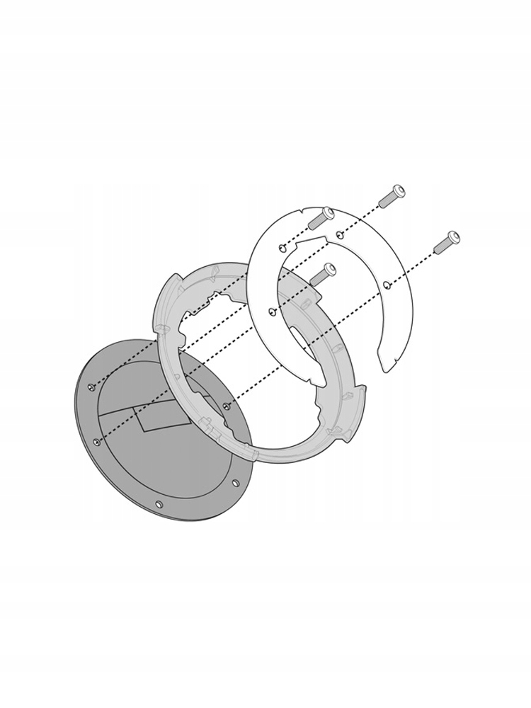 KAPPA adapter tanklock do BMW K 1200R