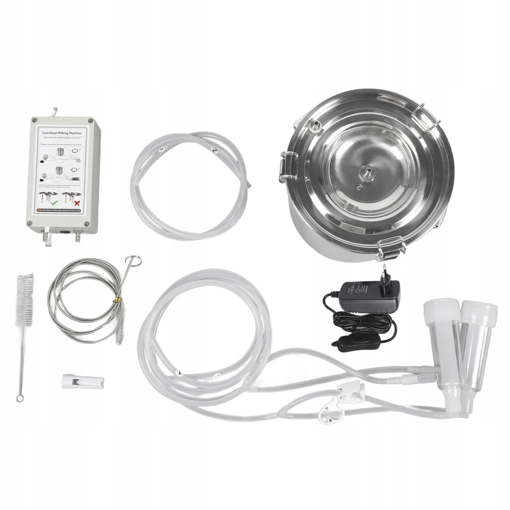 7-litrowa dojarka do kóz Przenośna pulsacyjna pompa próżniowa ze PY
