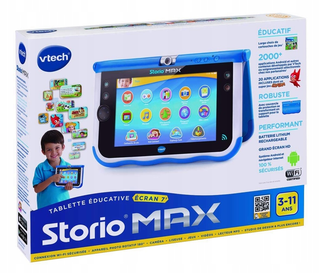 Vtech Storio Max 7 XL Tablet Edukacyjny Francuski