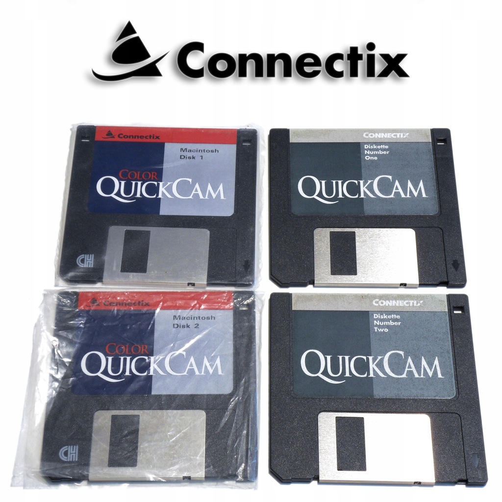 Connectix - QuickCam - Apple Macinstosh - 4x3.5''