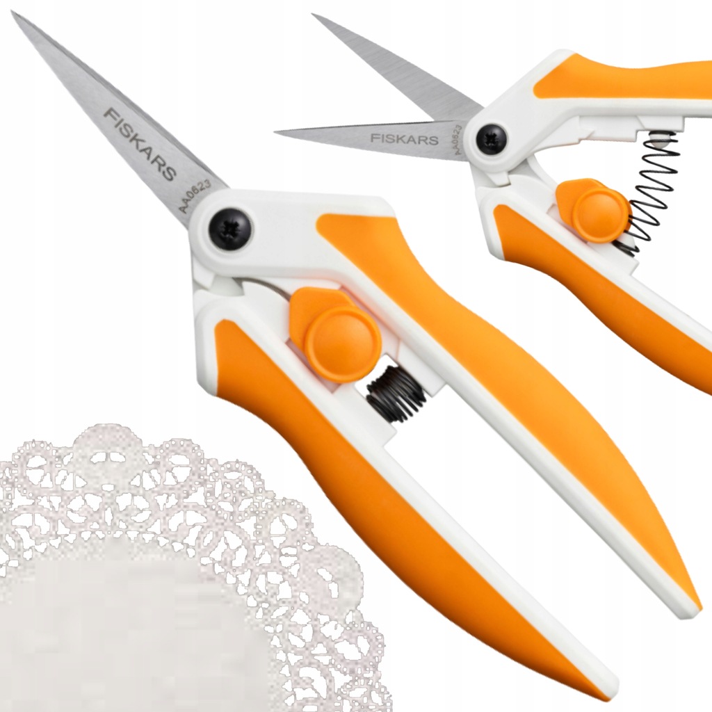 NOŻYCZKI FISKARS DO TKANIN KRAWIECKIE EASY ACTION MICRO ZĄBKI 15CM OSTRE
