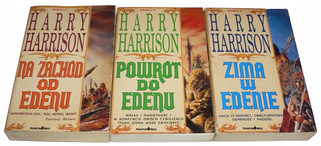 Harrison Harry EDEN Na zachód od Edenu -tom 1,2,3