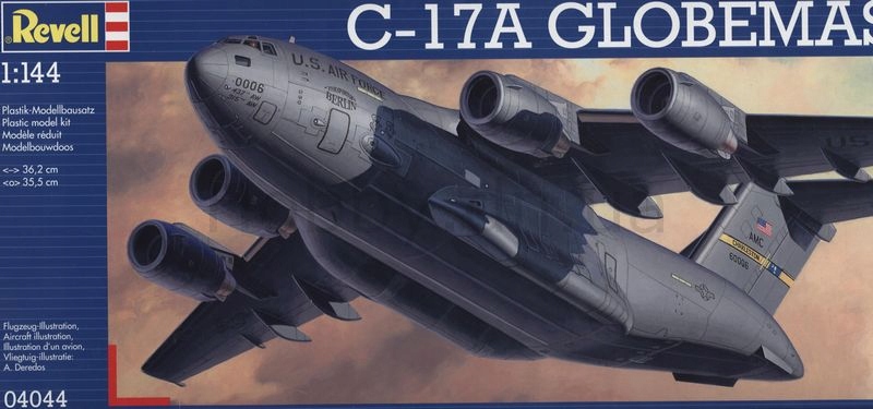C-17A Globemaster III 1/144 Revell 04044 - 14904758079