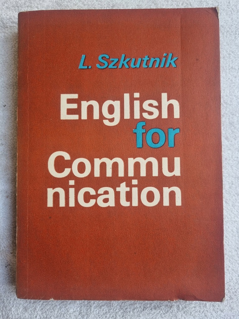 ENGLISH FOR COMMUNICATION - ANGIELSKI /274