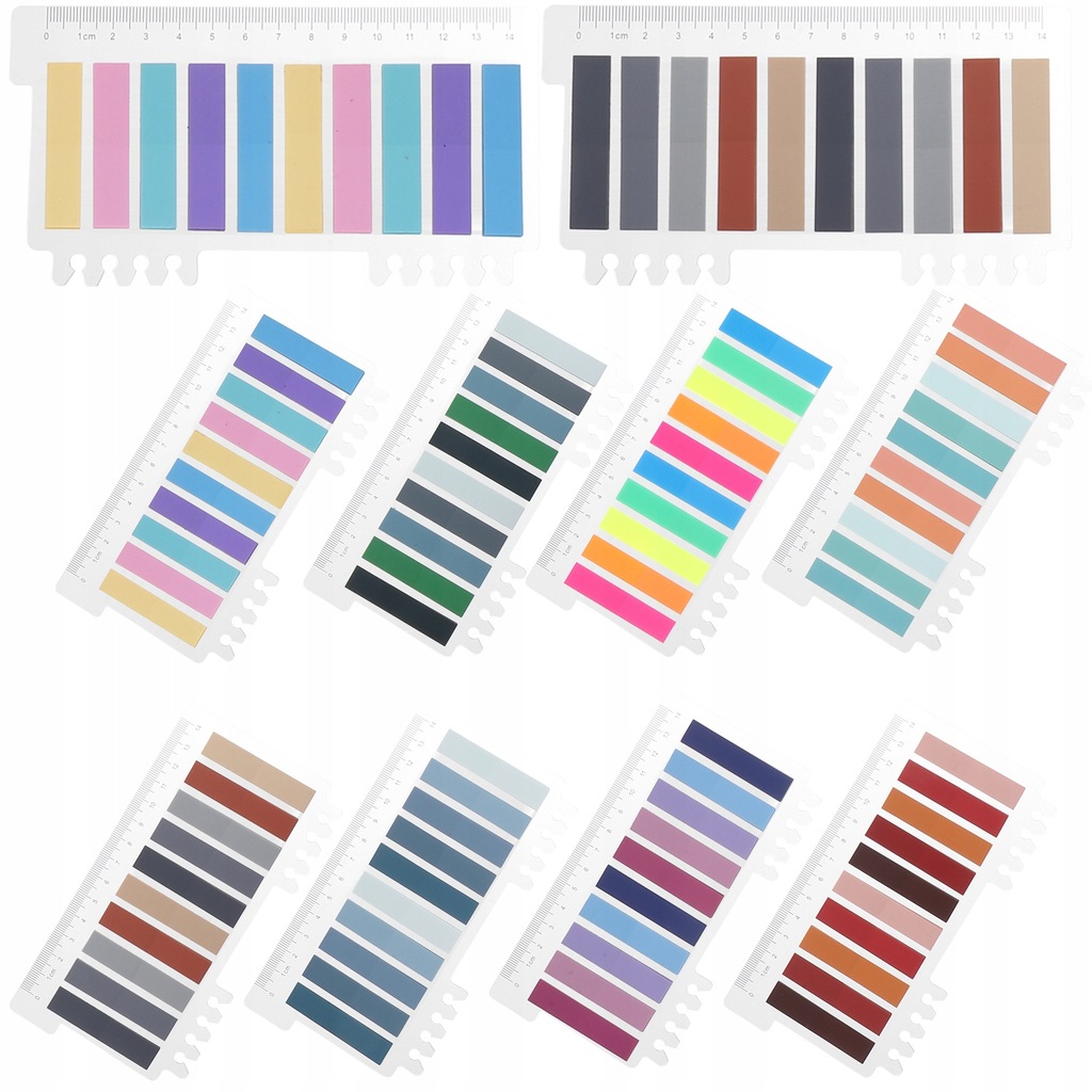 READING INDEX TAG BOOK TAG BOOKMARK 12 SETS