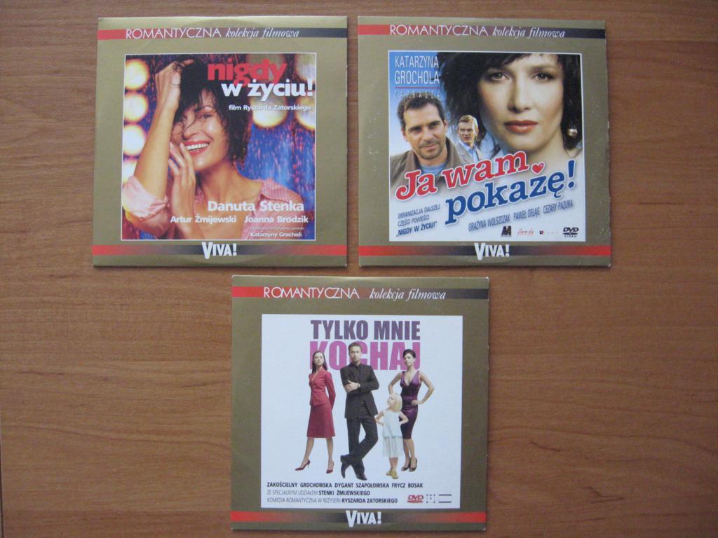 3DVD-NIGDY W ŻYCIU/JA WAM POKAŻĘ/TYLKO MNIE KOCHAJ