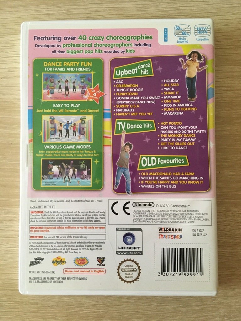 Just Dance Juniors Wii - 9274818087 - oficjalne archiwum Allegro