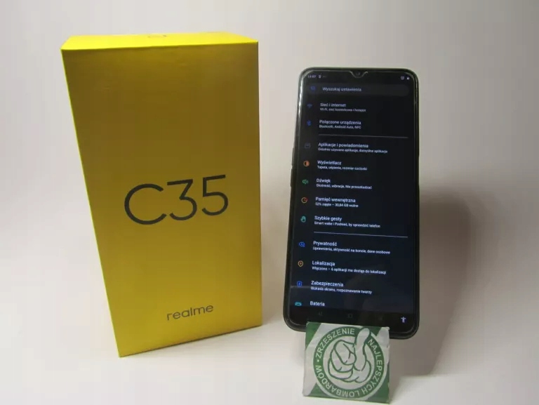 REALME C35 4/64 GB ZESTAW