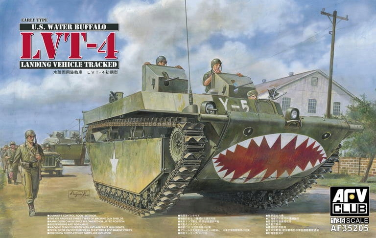 AFV Club AF35205 LVT-4 Water Bufflo Early Type 1/35 TANK Hobby Plastic