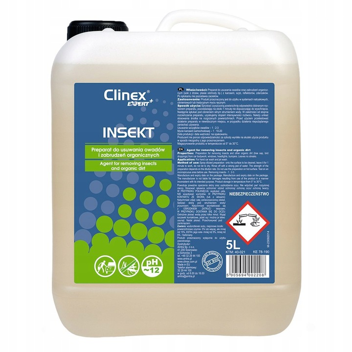 Clinex Expert+ INSEKT do usuwania owadów 5l