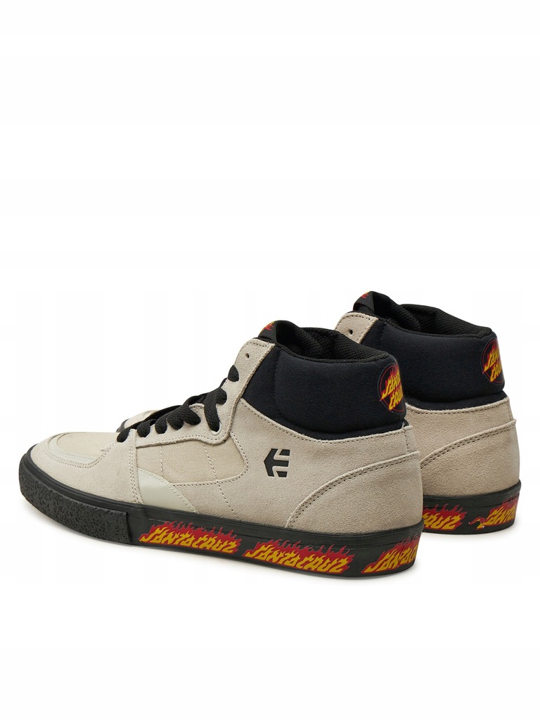 Etnies Sneakersy mężczyzna Screw Vulc Mid X Santa Cruz 4107000613 biały