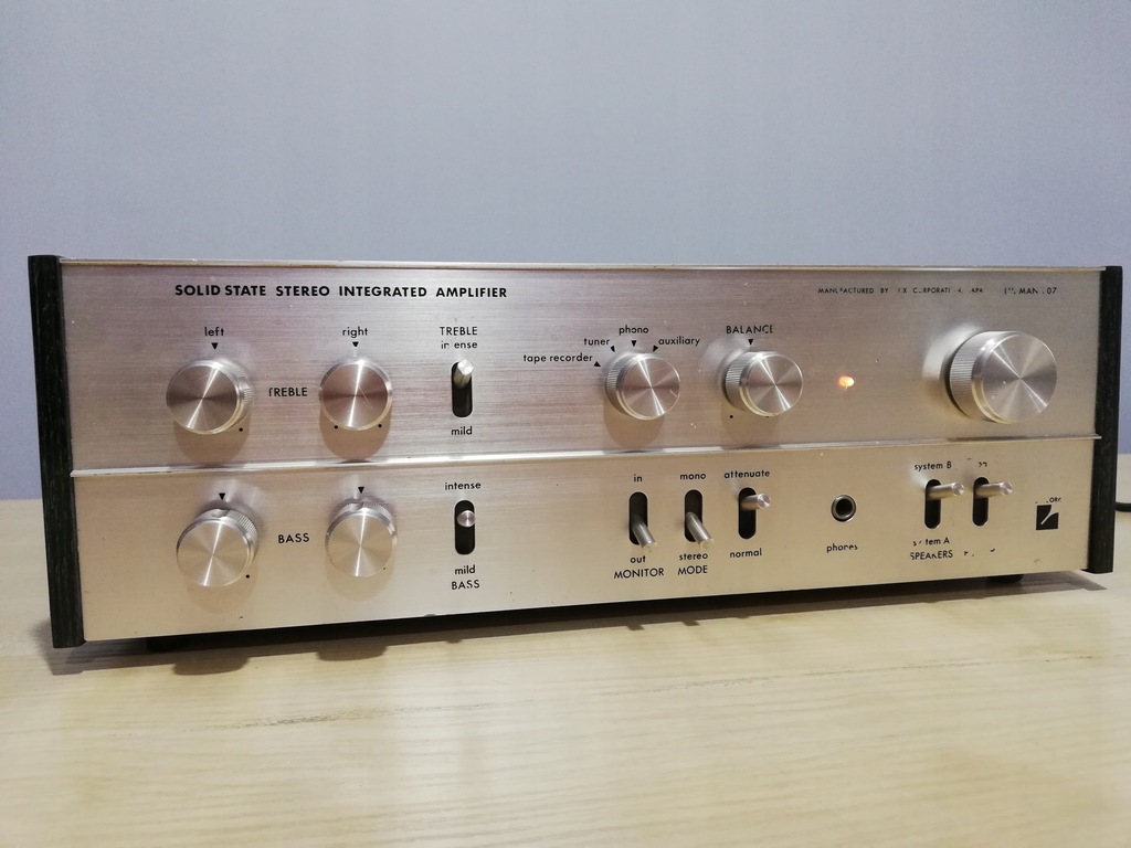 Luxman SQ 707 legenda vintage 1969r.