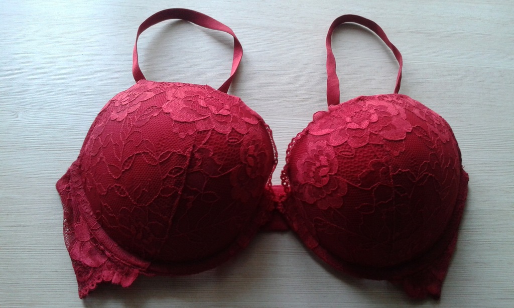 Biustonosz H&M usztywniany push-up r. 75D