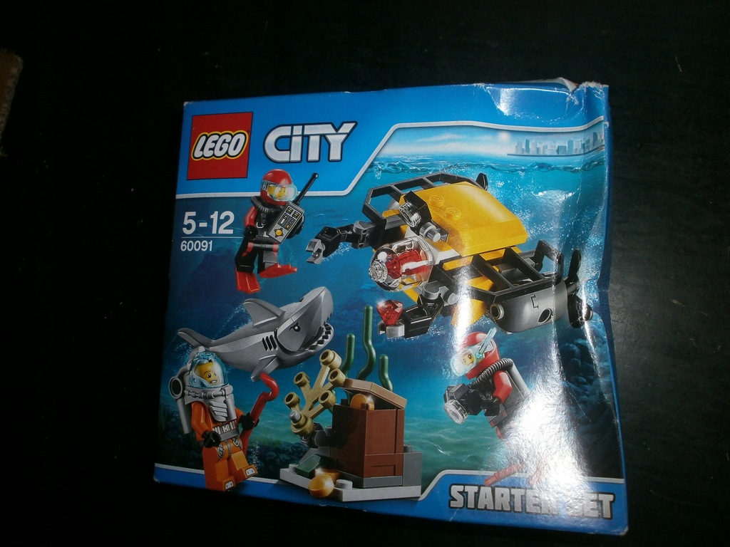 LEGO CITY 60091 PODWODNY SWIAT - ZESTAW STARTOWY - 10552340554 ...