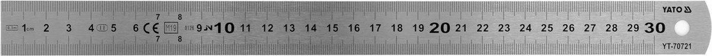 YATO PRZYMIAR STALOWY 300mm STAINLESS