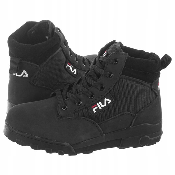 Buty Damskie Trapery Fila Grunge II 1010740 Czarne