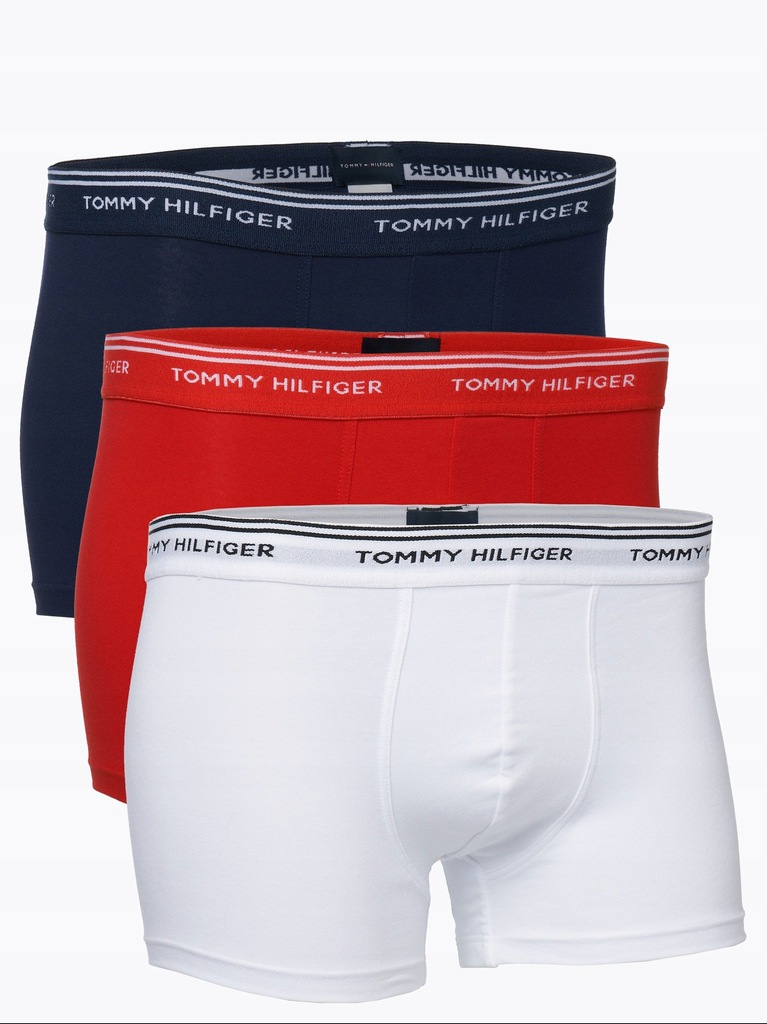 G6314 TOMMY HILFIGER Bokserki MĘSKIE R. L 3 SZT.