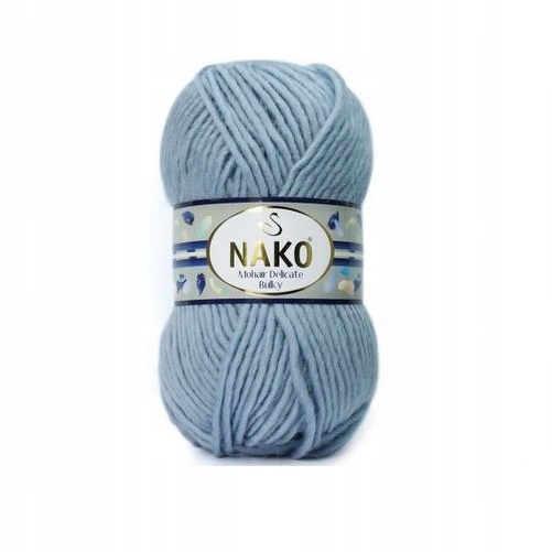 Włóczka NAKO Mohair Delicate Bulky 100g 11859 12061613012 oficjalne
