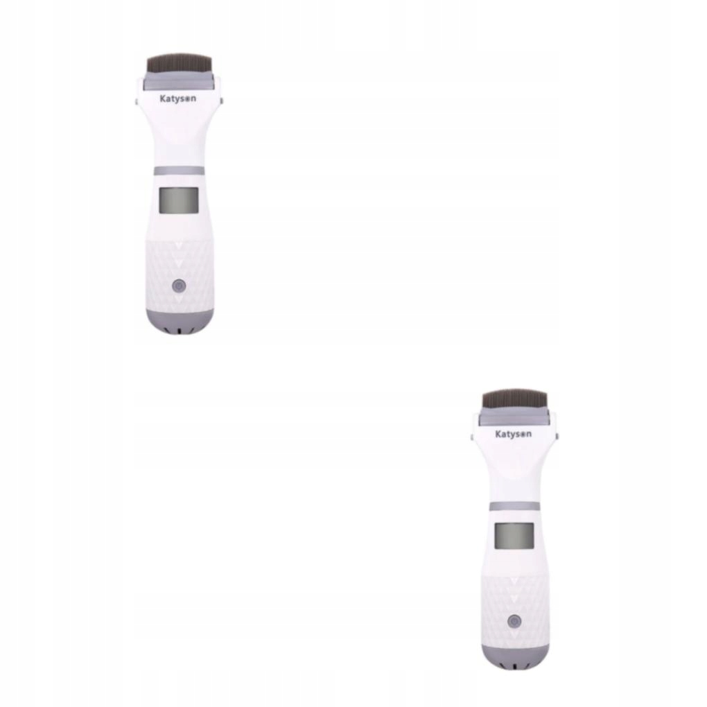 1/2/3/5 Biały, elektryczny grzebień na wszy dla zwierząt domowych