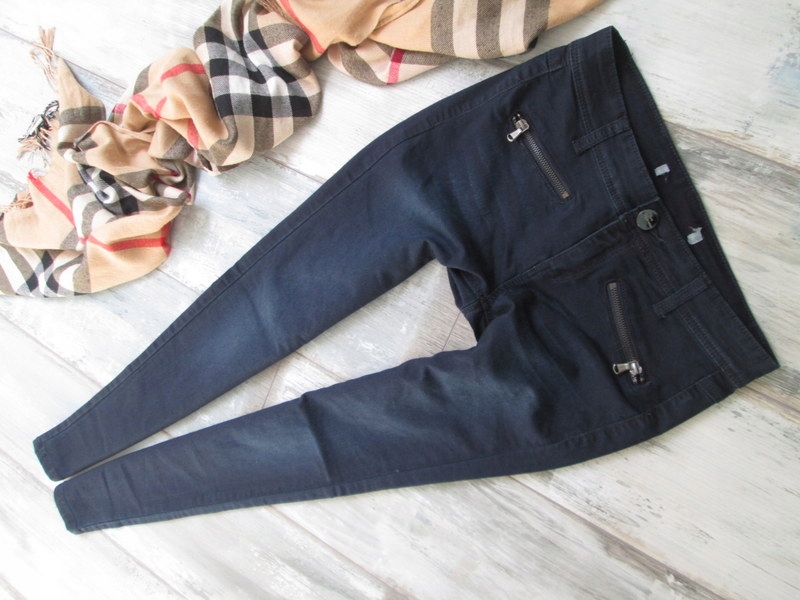 Stradivarius skinny SPODNIE jeans rurki 36 S