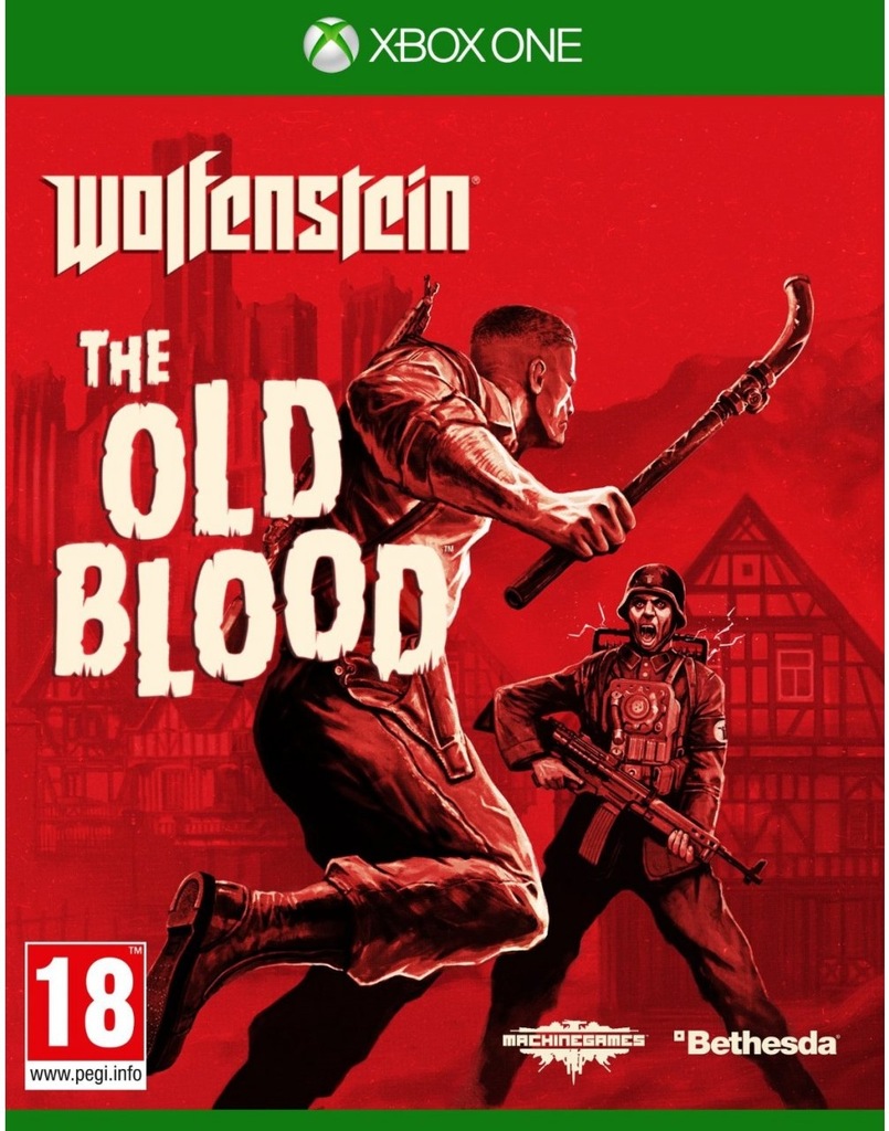 Wolfenstein The Old Blood Nowa Folia Xbox One PL