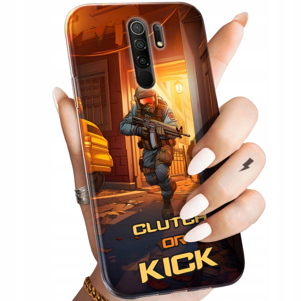 ETUI DO XIAOMI REDMI 9 WZORY CS GO COUNTER-STRIKE OBUDOWA POKROWIEC CASE