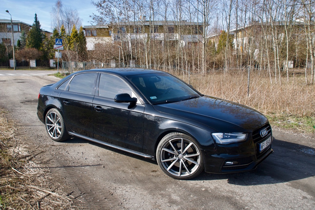 Audi S4, 2015, 333KM, czarna, piękna !!! 7761131897