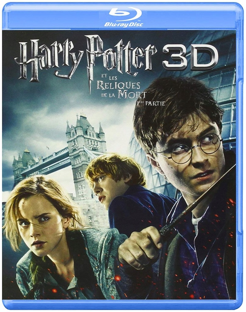 Harry Potter Insygnia Śmierci 1 Blu-Ray 3D+2D Ang.