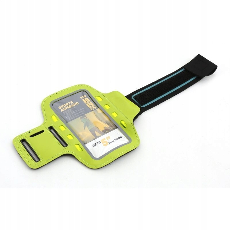 PLATINET SPORT ARMBAND FOR SMARTPHONE GREEN WITH L