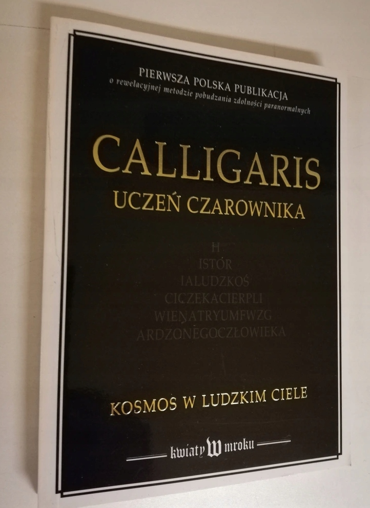 Kwiaty w Mroku Calligaris Uczeń czarownika