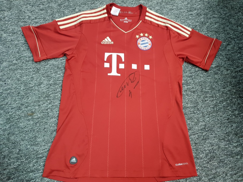 Dante (Bayern) koszulka z autografem (ZAG)!