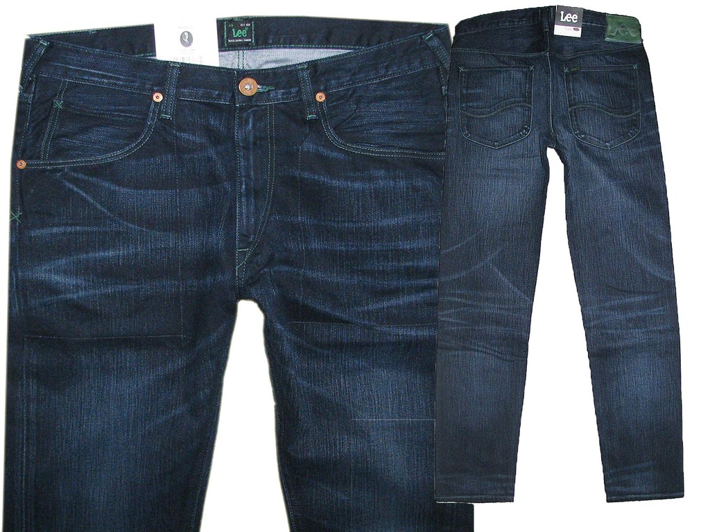 LEE CASH SPODNIE JEANS RURKI L723DCPX W32 L32