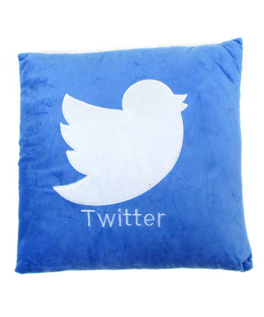 PODUSZKA EMOJI EMOTIKON DEKORACYJNA TWITTER 30x30