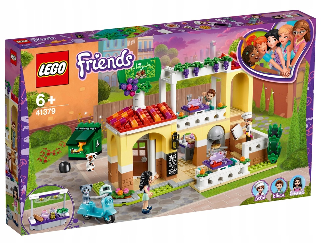 LEGO FRIENDS Restauracja w Heartlake 41379