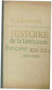 Histoire de la litterature francaise -