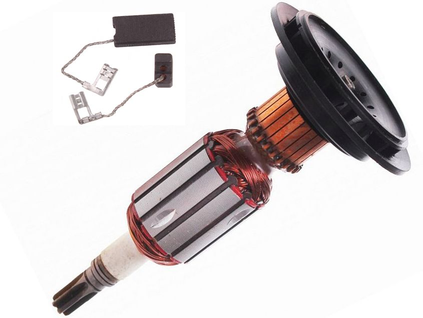 Anker Rotor Läufer Markenware Lager Kohle F Bosch GBH 5-40 DE DCE,GSH 5 E CE