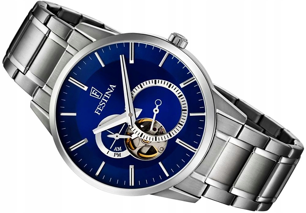 ZEGAREK MĘSKI FESTINA F6845/3 AUTOMAT OPEN HEART