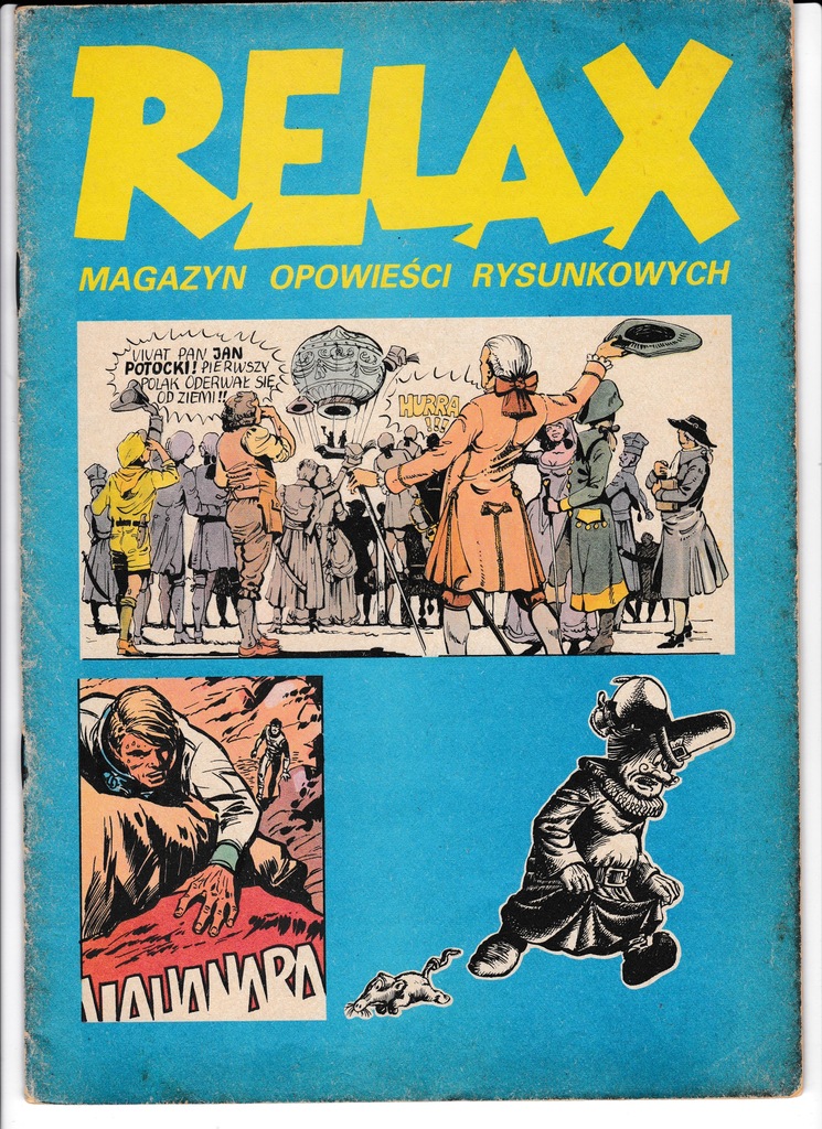 RELAX ;Magazyn Opowieści Rysunkowych 5/1978