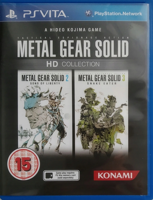 METAL GEAR SOLID HD COLLECTION / PS Vita / Nowa