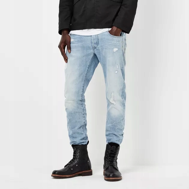 K6476 NOWE SPODNIE G-STAR RAW 3301 SLIM W27 L32