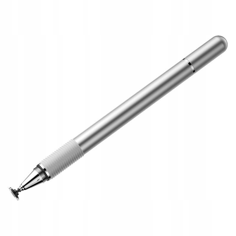 Baseus Rysik długopis 2w1 Baseus Golden Cudgel stylus (srebrny) ]]