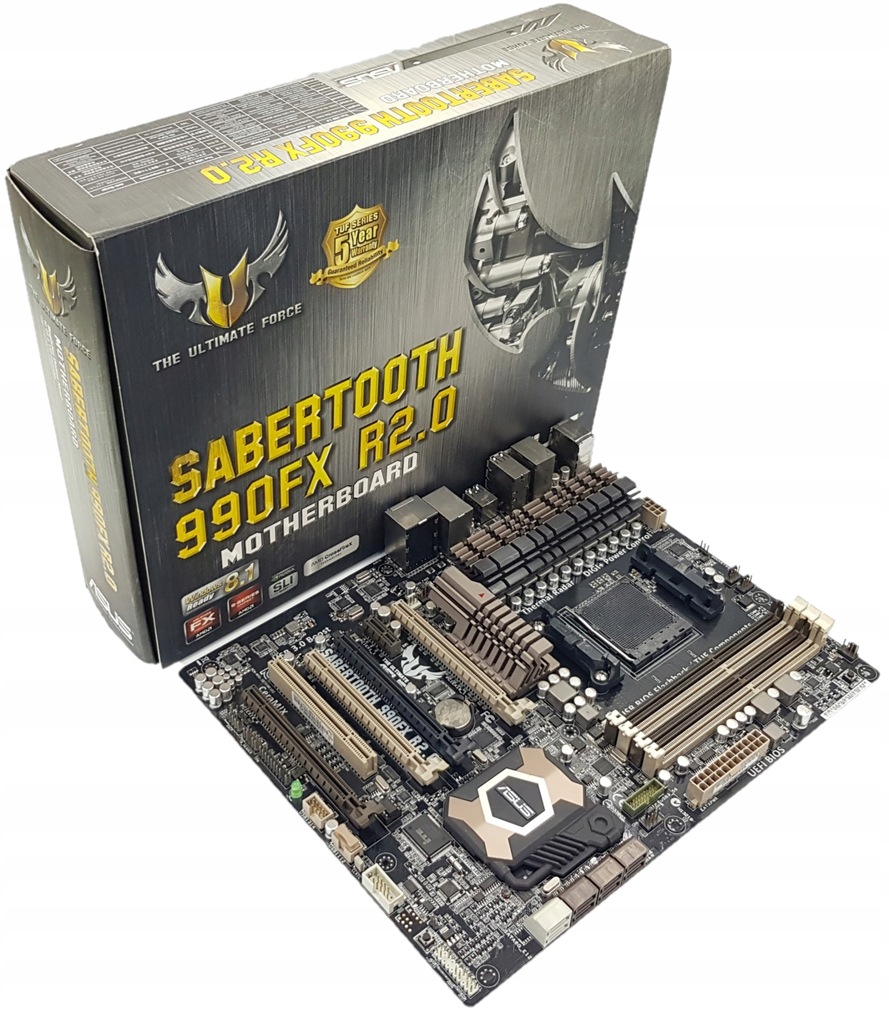 Płyta główna Asus SABERTOOTH 990FX R2.0 ATX BOX GW 12170442173