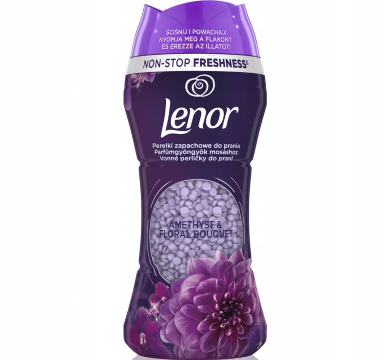 Lenor Amethyst & Floral Bouquet perełki zapachowe do prania 210 g