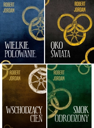 KOŁO CZASU PAKIET 4 KSIĄŻEK, ROBERT JORDAN