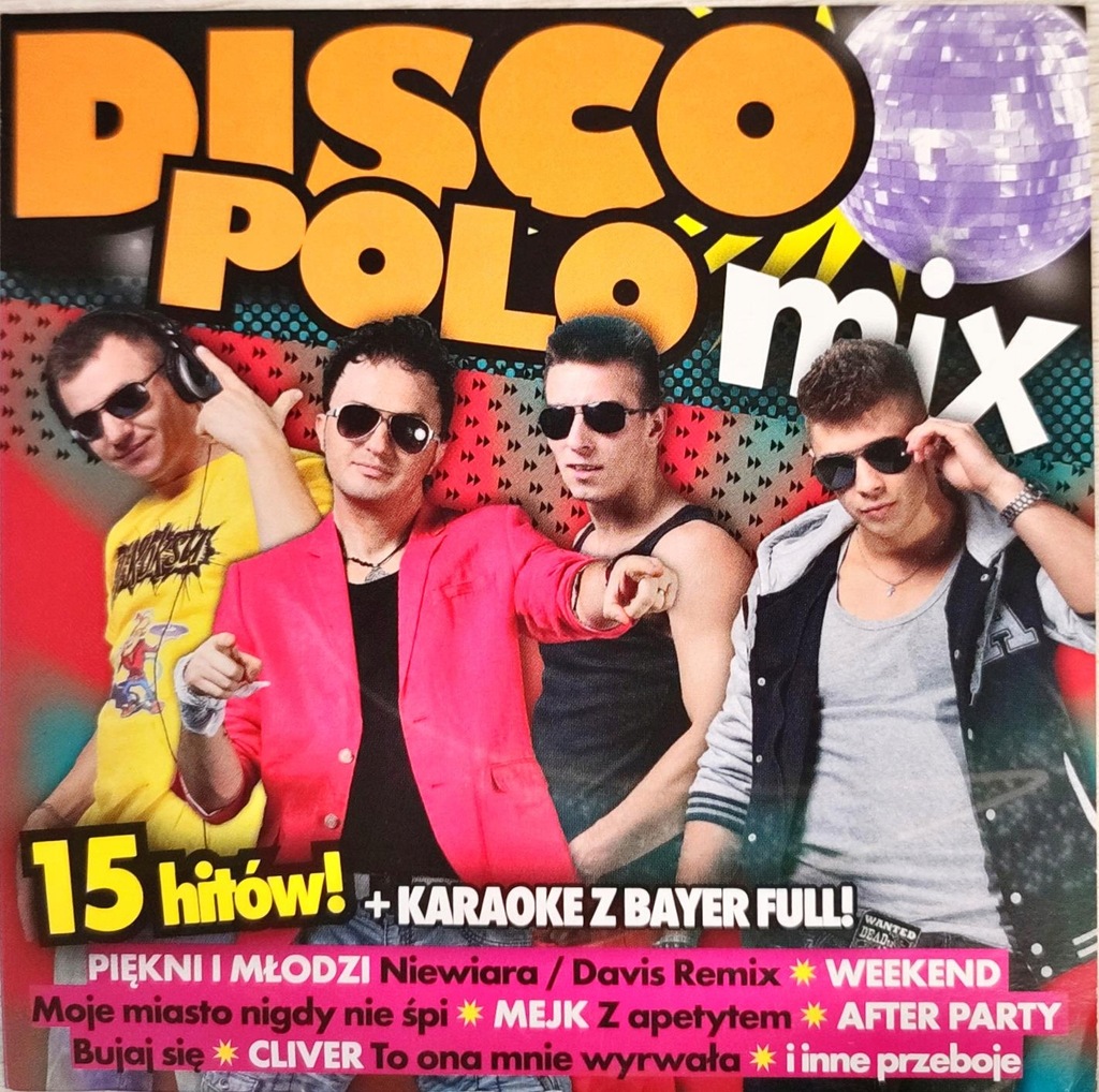 CD DISCO POLO MIX VOL 4 PIĘKNI I MŁODZI