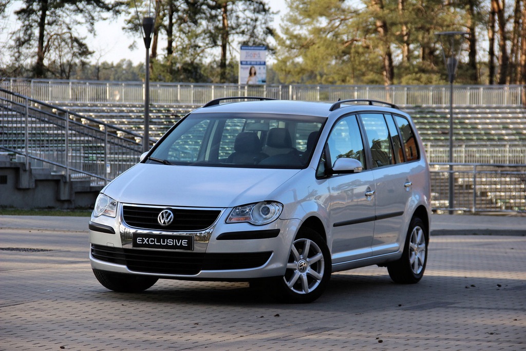 VW TOURAN EXCLUSIVE 1.9TDI NAVI CHROM JAK NOWY