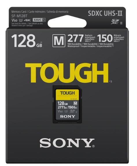 Sony Tough Memory Card UHS-II 128 GB, micro SDXC,