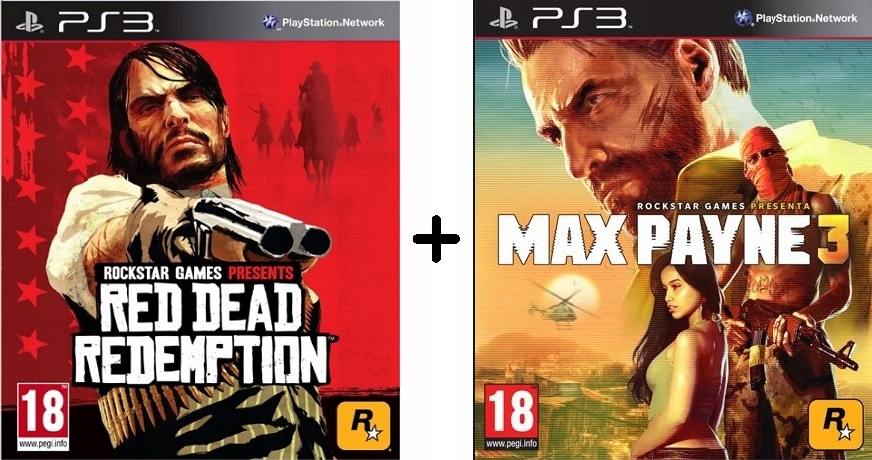 Red Dead Redemption Max Payne 3 Ps3 Playstation3 9226299492 Oficjalne Archiwum Allegro