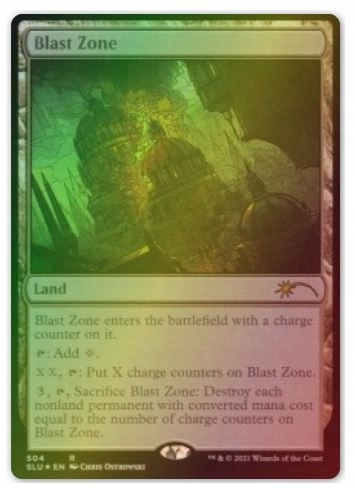 Blast Zone Secret Lair Drop Series A05