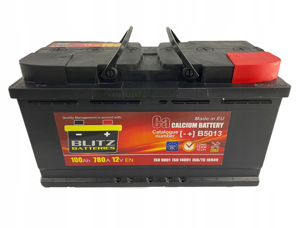 Купить Blitz Batteries 100Ач аккумулятор 780А: отзывы, фото, характеристики в интерне-магазине Aredi.ru